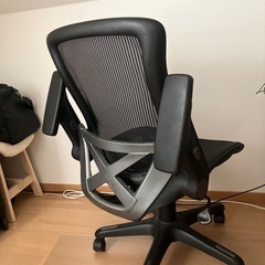 在宅勤務　オフィスチェア　ブラック　コストコの画像