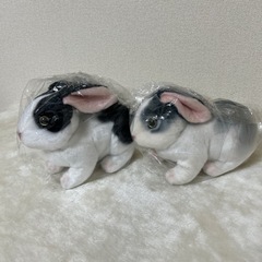 ウサギのぬいぐるみ(リアルな立ちウサギ) 新品の画像
