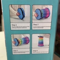 【新品】折りたたみスツール　赤　椅子の画像