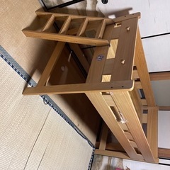 木製ロフトベッド