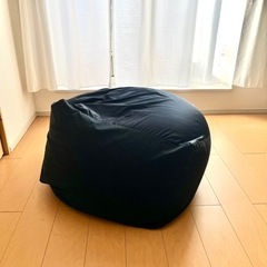 無印 ビーズクッション 人をダメにするソファの画像