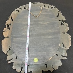 美品　アンティーク 鏡 木縁 壁掛けの画像