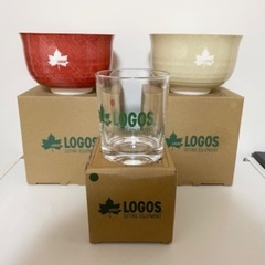 新品　人気のLOGOS お椀➕グラスセット