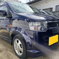 三菱　EK　ワゴン　スポーツ　2WDH22年車検R7年3月24日...
