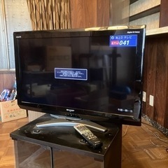 決定【無料】32型テレビアクオス