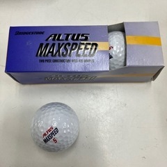 ☆値下げ☆K2403-096 BRIDGESTONE ALTUS MAXSPEED ゴルフボール12球セット　未使用品の画像