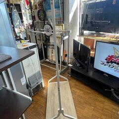 リサイクルショップどりーむ鹿大前店 №8667 ハンガーラック　オシャレなラック♪の画像