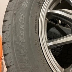 バリ溝 195/65R15 グッドイヤースタッドレスアルミセットの画像