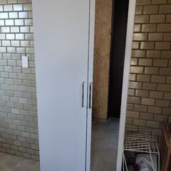 ニトリ　ホワイト　中古　下駄箱