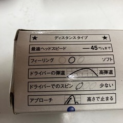 ☆値下げ☆K2403-097 DUNLOP DDH PROTONA ゴルフボール 12球セット 中古備品　の画像