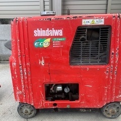 整備済み　EGW2800MI 静音　発電機　定価４５万円　外装難あり安価での画像