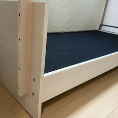 【シングルベッド】マットレス付 （1台）の画像