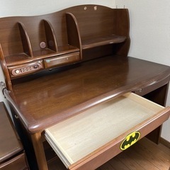 学習机　椅子　ミニ机　一式　【高級グレード】の画像