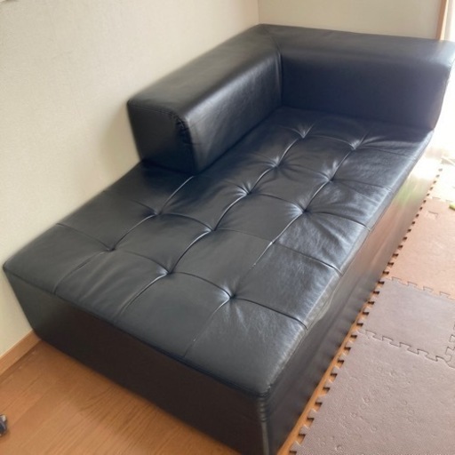 ソファ1      本革　本日お渡し可能です