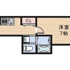No.415 敷金礼金ゼロゼロ‼️大阪市内人気エリア🌟駅近 1K🚃