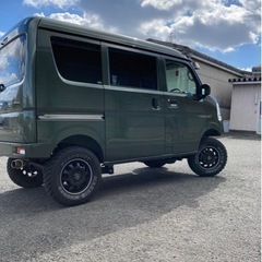 エブリィ　ジョインターボ5MT 4WDハイルーフ　プラスライン4インチ公認の画像
