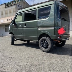 エブリィ　ジョインターボ5MT 4WDハイルーフ　プラスライン4インチ公認の画像