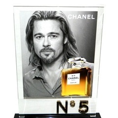 CHANEL シャネル N °5 パルファム 香水カウンターディスプレイ ブラッド・ピットの画像