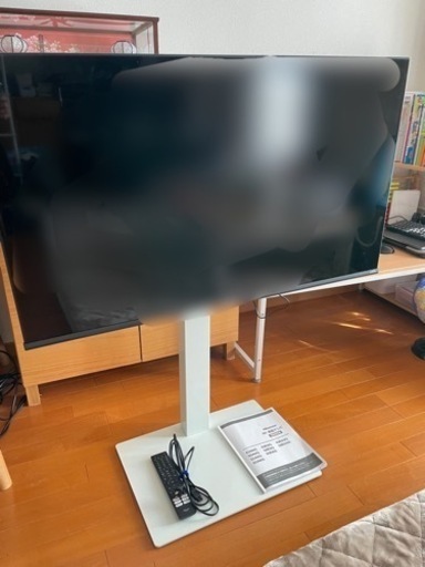 ハイセンス 43型4Kチューナー内蔵 LED液晶テレビ+スタンド