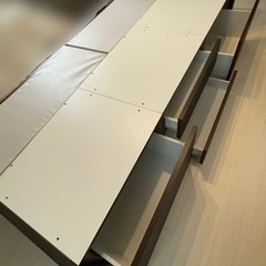 　ニトリ　シングルベッドフレームの画像