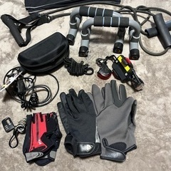 スポーツ用品、自転車用品のセット　サングラスおまけ
