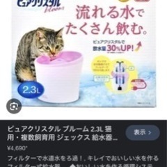 ピュアクリスタル　ねこ　の画像