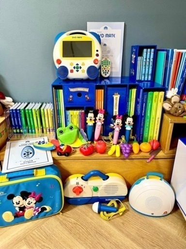 ディズニー英語システム 新子役 最上フルセット ワールドファミリーパッケージ