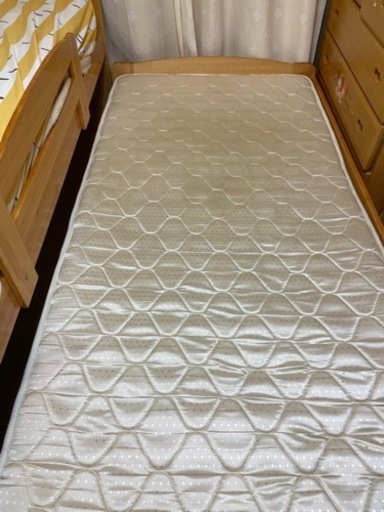 家具 ベッド シングルベッド　マットレス付き