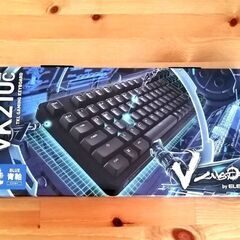 新品  エレコム ゲーミングキーボード tk-vk210cbk