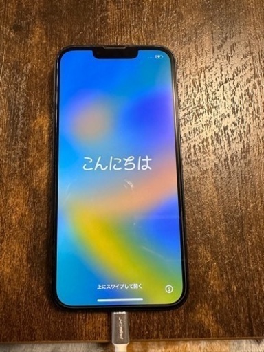 iPhone13ブラック 128GB（SIMフリー、傷なし美品）