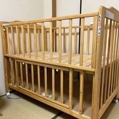 【お譲り先決定しました】KATOJI ベビーベッド 