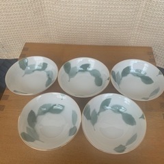 サラダボール大1小5枚セット｛未使用品)の画像