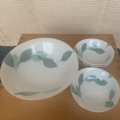 サラダボール大1小5枚セット｛未使用品)