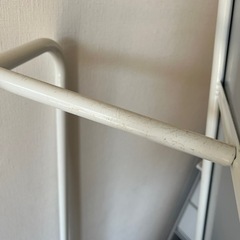 ハンガーラック付 姿見 ミラーの画像