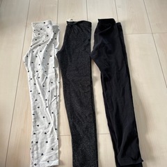 H&Mレギンス3枚セット120