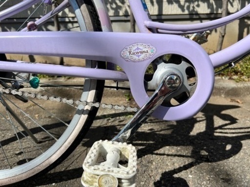 【価格相談可能】ブリヂストン：子供自転車　リコリーナ24インチ 変速なし 　