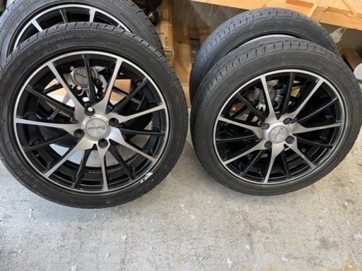 グッドイヤー夏タイヤ165/55 15アルミ付き