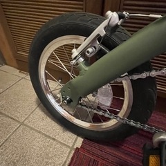 ルノーの　折りたたみ自転車　14インチ　室内保管の画像