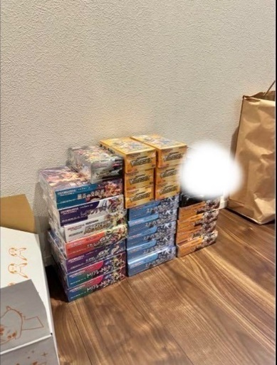 ポケモンカード　BOXまとめ売り　シュリンク付
