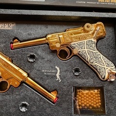 バイオハザード東京マルイアシュフォードゴールドルガー 2丁拳銃