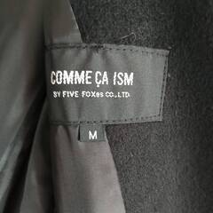 COMME CA ISM コムサイムズ コート Mサイズ ブラック/黒 ジャンクの画像
