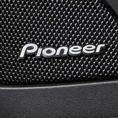 Pioneer パイオニア アルミ エンブレム プレート シルバー/ブラック カロッツェリア carrzzeriaの画像