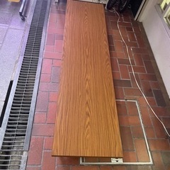 長テーブル4台の画像