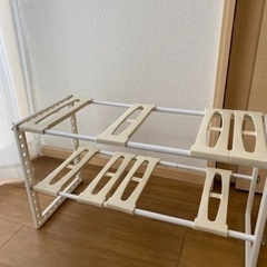 【あげます】ニトリ キッチン収納 シンク下 ラックの画像