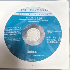 📀DELL系オペレーショングシステム📀再インストール用DVD　WINXP Pro SP3の画像