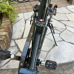 【購入者様決定いたしました】RENAULT[ルノー]26吋 折り畳みシティーサイクル 外装6段/モスグリーンの画像