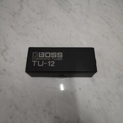 BOSS TU-12 CHROMATIC TUNERの画像