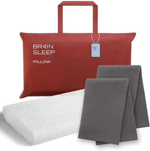 ブレインスリープ ピロー (９グラデーション) 、ピロー カバー2枚付き