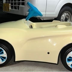 ペダルカー　プジョー風？中古品の画像