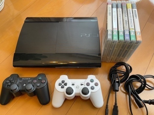 お譲り先決定済みです。プレイステーション3本体CECH-4200B、コントローラー2個、ソフト6本